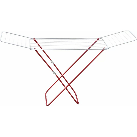 Tidy Home Wäschetrockner aus Metall rot, 18 m