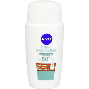 Nivea Derma Skin Clear Tagescreme UV Fluid OF50+, 40 ml Nivea Derma Skin Clear Tagescreme UV Fluid OF50+, 40 ml