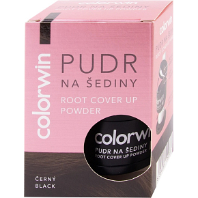 Colorwin Puder gegen graue Haare und für mehr Volumen, schwarz 3,2 g Colorwin Puder gegen graue Haare und für mehr Volumen, schwarz 3,2 g