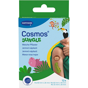 Cosmos Kinderpflaster Jungle in Tierform, 12 Stück
