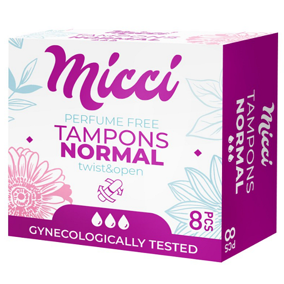 Micci Normal Damen Tampons 8 Stück