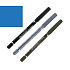 Maybelline Expression Kajal Eye Liner Bleistift für Augen und Augenbrauen 36 Blau 2 g