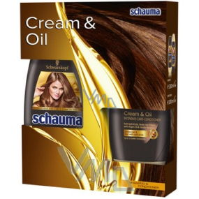 Schauma Cream & Oil Haarshampoo 250 ml + Balsam 200 ml, Kosmetikset