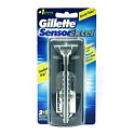 Gillette Sensor Excel Rasierer + Ersatzkopf für Herren 2 Stück