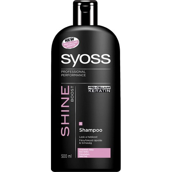 Syoss Shine Boost Shampoo für normales und geschwächtes Haar 500 ml