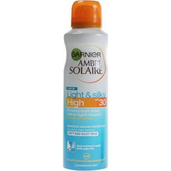 Garnier Ambre Solaire Light & Silky SPF30 Sonnenspray 150 ml