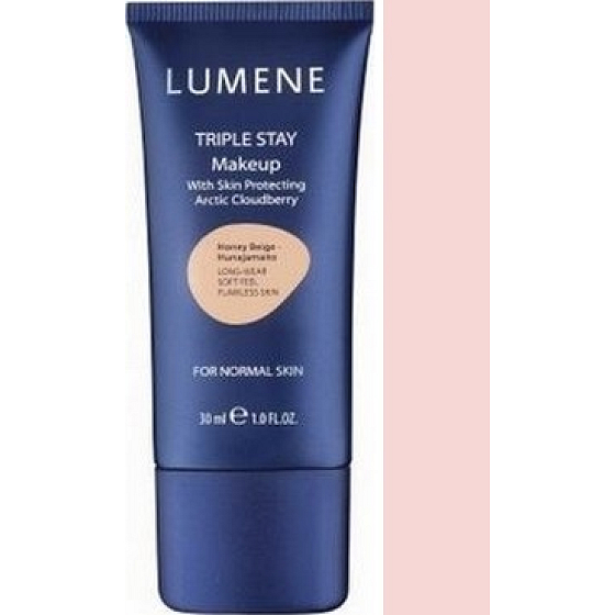 Lumene Double Stay Mineral Make-up 02 Honig Beige 30 ml