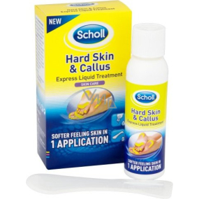 Scholl Hard Skin & Callus Expressentferner von verhärteter Haut - blaue Flecken 50 ml