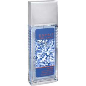 Esprit Feel Happy for Men parfümiertes Deodorantglas für Männer 75 ml