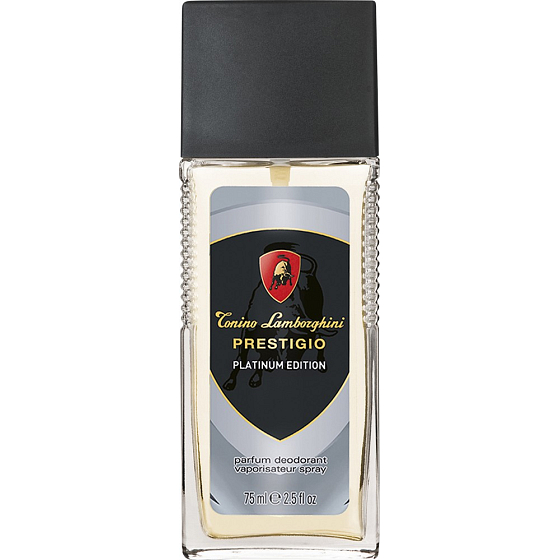 Tonino Lamborghini Prestigio Platinum Edition parfümiertes Deodorantglas für Männer 75 ml