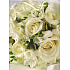 Nekupto Geschenk Papiertüte 32,5 x 26 x 13 cm Weiße Rosen
