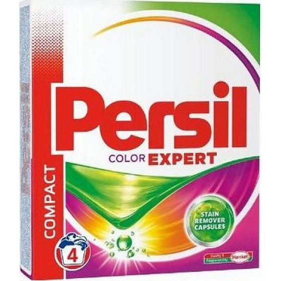 Persil Expert Color Waschpulver für farbige Wäsche 4 Dosen von 320 g