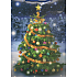 Nekupto Geschenk Papiertüte 32,5 x 26 x 13 cm Weihnachten 1234 40 WBL