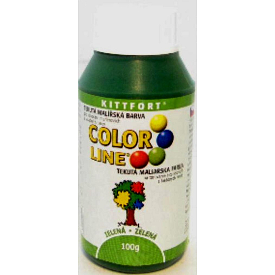 Kittfort Color Line Flüssigfarbe grün 100 g