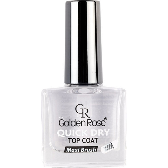 Golden Rose Schnelltrocknender Decklack Schnelltrocknender Nagellack 10 ml