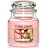 Yankee Candle Fresh Cut Roses - Duftkerze mit frisch geschnittenen Rosen Classic Medium Glass 411 g