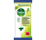 Dettol Desinfektionstücher für Oberflächen Limette und Minze 36 Stück