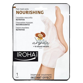 Iroha Nourishing Pflegemaske für Füße und Nägel mit Arganöl 2 x 9 ml