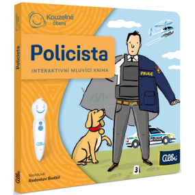 Albi Magic liest interaktives Minibuch Polizist, ab 5 Jahren