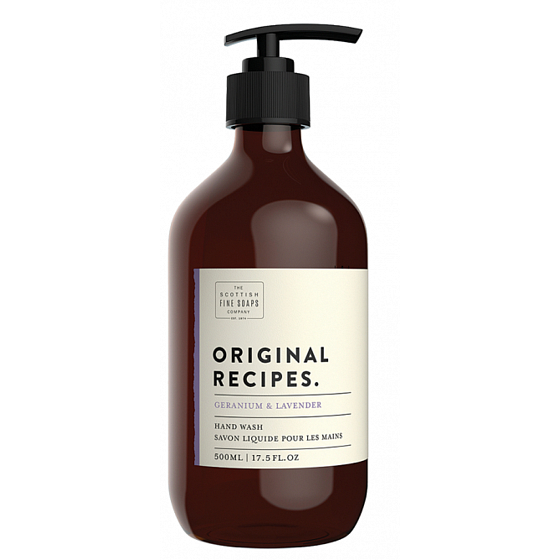 Scottish Fine Original Seifen Muskatnuss und Lavendel Flüssigseifenspender 500 ml