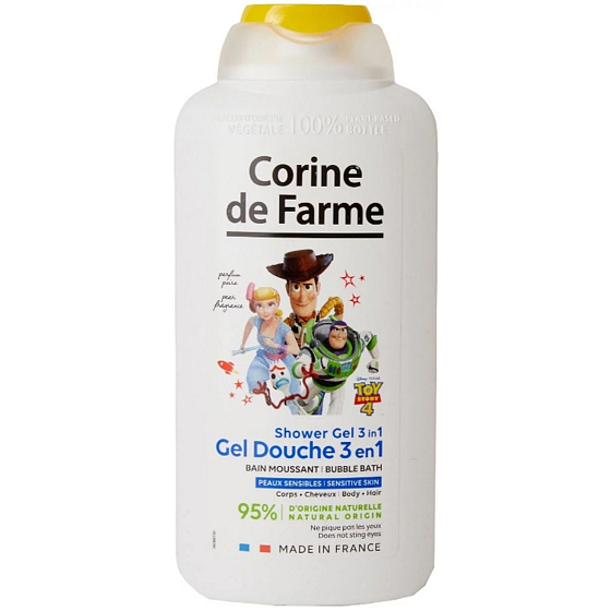 Corine de Farme Erstaunliches 3in1 Shampoo + Duschgel + Badeschaum 500 ml