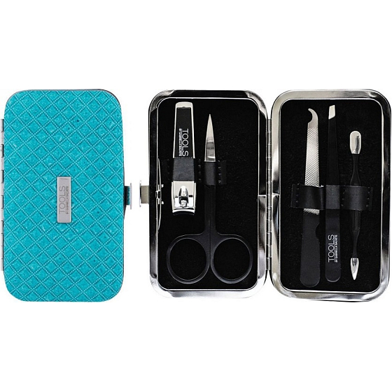Gabriella Salvete Tools Manicure Kit Blue Maniküre 5-teiliges Set türkis