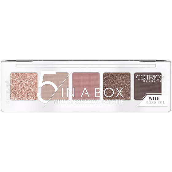 Catrice 5 In A Box Mini Eyeshadow Palette 020 Soft Rose Look 4 g