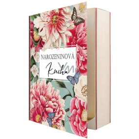 Bohemia Gifts Geburtstagsbuch Duschgel 250 ml + Badeöl 250 ml, Buch Kosmetikset für Frauen