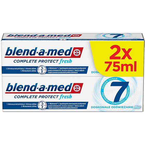 Blend-a-med Complete 7 Protect Extra Fresh Zahnpasta 2 x 75 ml