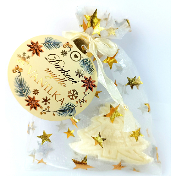 Neocos Vanille Geschenk Seifenbaum in Organza 35 g