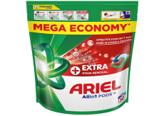 Ariel All in 1 Pods Plus Extra Clean gelové kapsle univerzální 50 kusů