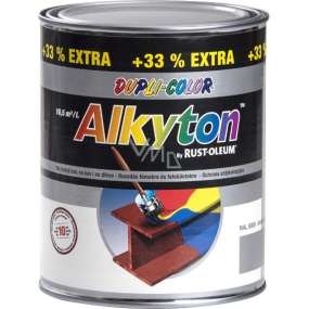 Dupli-Color Alkyton Glanz, selbstgrundierende Rostfarbe, Ral 9006 Silber, 1 l
