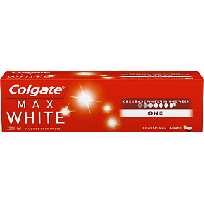 Colgate Max White One Sensational Mint Zahnpasta, 75 ml