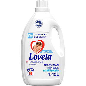 Lovela Baby Weißes Wäsche Waschgel, 16 Waschladungen, 1,45 l Lovela Baby Weißes Wäsche Waschgel, 16 Waschladungen, 1,45 l