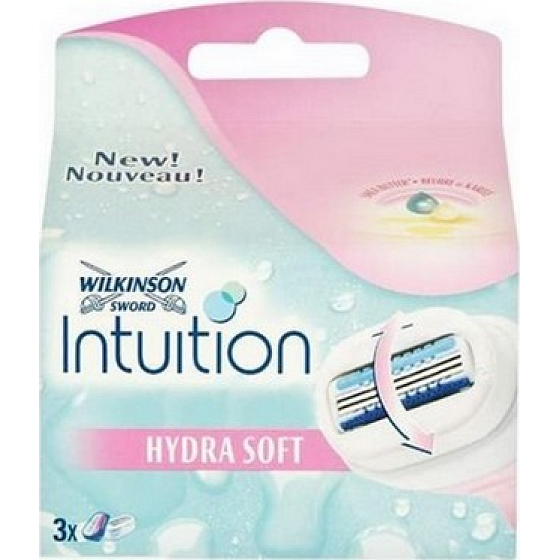 Wilkinson Lady Intuition Hydra Soft Ersatzköpfe 3 Stück