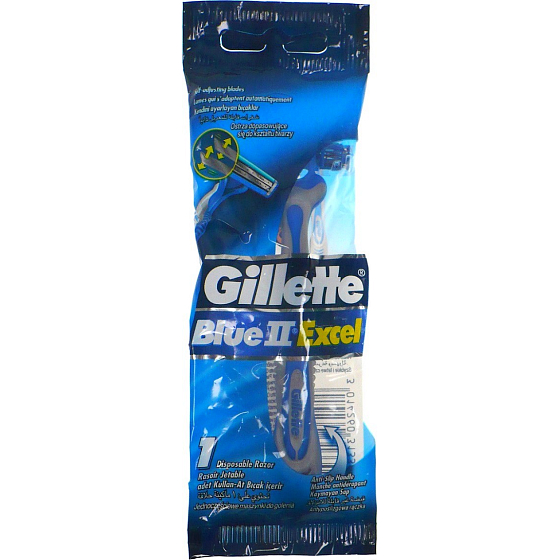 Gillette Blue II Excel Einwegrasierer, für Herren 1 Stück