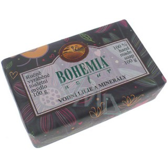 Böhmen Geschenke Seerosen und Mineralien Toilettenseife 100 g