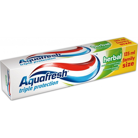 Aquafresh Kräuterzahnpasta 125 ml