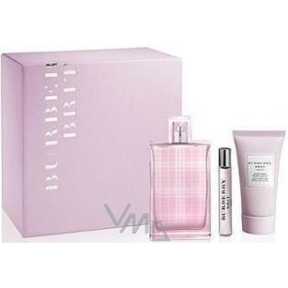Burberry Brit Sheer Eau de Toilette 50 ml + Körperlotion 50 ml + Eau de Toilette 7,5 ml, Geschenkset für Frauen