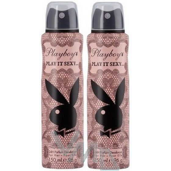 Playboy Play It Sexy Deo-Spray für Frauen 2 x 150 ml, Kosmetikset