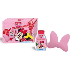 Disney Minnie Mouse Duschgel 300 ml + Waschlappen für Kinder, Kosmetikset