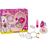 Mattel Barbie Eau de Toilette 50 ml + Lipgloss 9 ml + Armband, + Tattoo für Kinder Kosmetikset