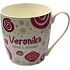 Nekupto Twister Becher namens Veronica pink 0,4 Liter