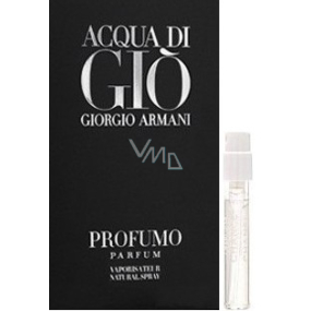 Giorgio Armani Acqua di Gio Profumo parfümiertes Wasser für Männer 1,5 ml mit Spray, Fläschchen