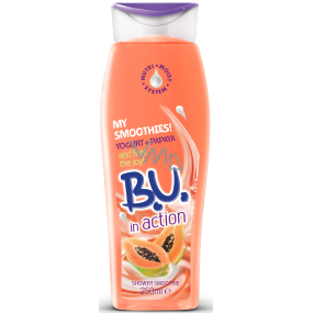 BU In Action Joghurt + Papaya Duschgel für Frauen 250 ml
