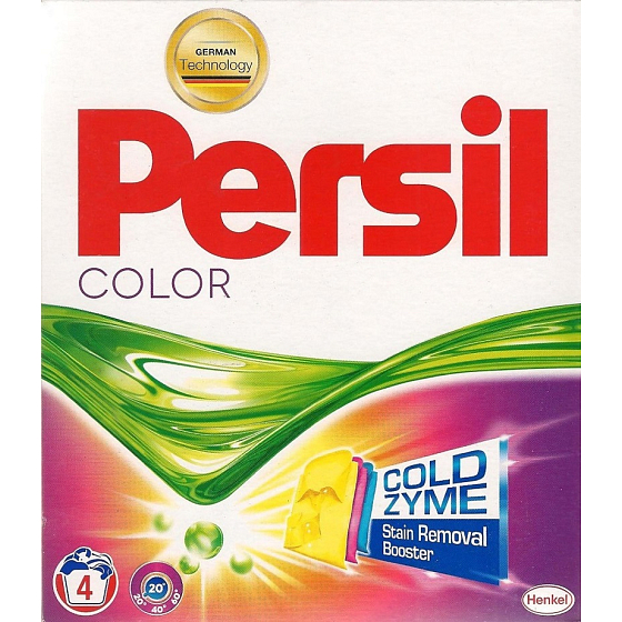 Persil ColdZyme Color Waschpulver für farbige Wäsche 4 Dosen 280 g
