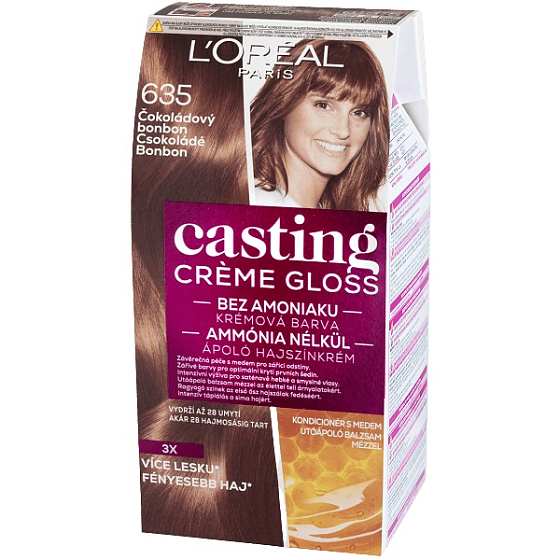 Loreal Paris Casting Creme Glanz Haarfarbe 635 Praline
