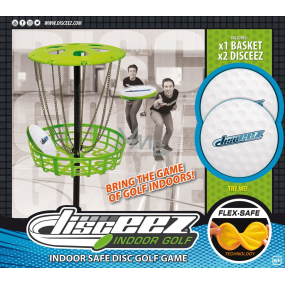 EP Line Disceez Golf Discgolf Korb mit 2 Scheiben, empfohlen ab 6 Jahren