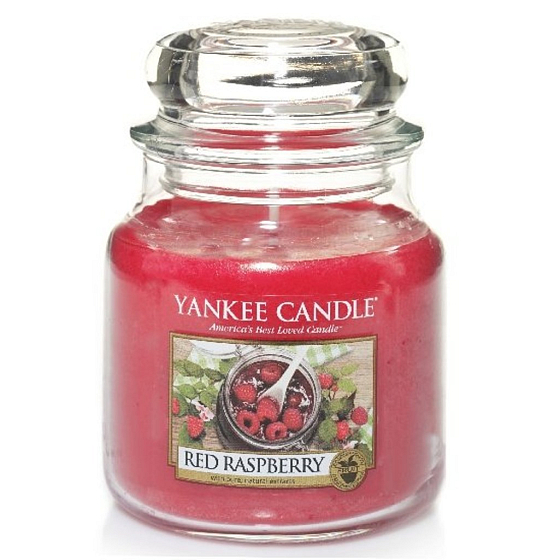 Yankee Candle Red Raspberry Classic mittleres Glas 411 g