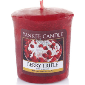Yankee Candle Berry Trifle - Fruchtdessert mit Vanillecreme Votivkerze 49 g